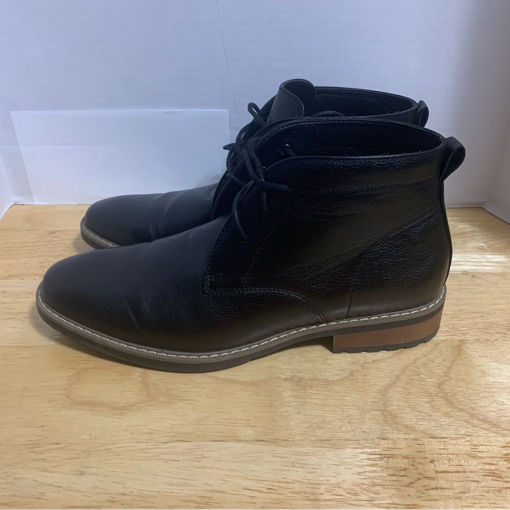 Sonoma Chukka Boots Mens 9.5M Black Goods For Life Aaron Casual Ortholite Eco - Picture 2 of 8